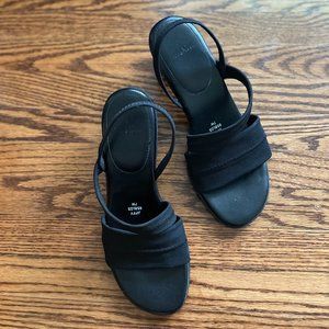 Black Strappy Sandals